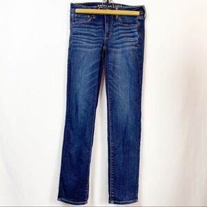 AEO Skinny Denim Jeans Next Level Stretch 2 Short